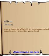 Image result for aflicto