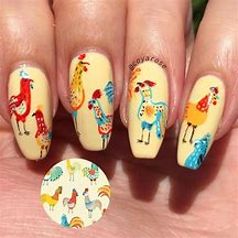 Image result for Chicken Nail Art