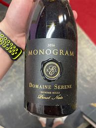 Image result for Serene Pinot Noir Monogram