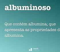 Image result for albuminoso