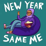 Image result for New Year Same Me GIF