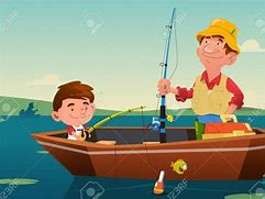 Image result for Funny Fishing Clip Art Black and White