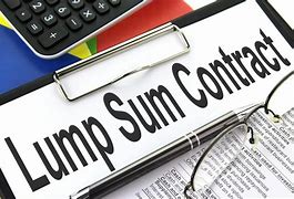 Image result for Lump Sum Contract