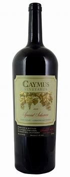 Image result for Caymus+Cabernet+Sauvignon+Special+Selection