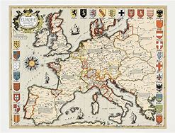 Image result for Old Europe Map 1500