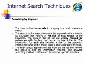 Image result for Internet Search Techniques