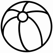 Image result for Beach Ball Outline