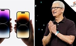 Image result for White iPhone of Tim Cook
