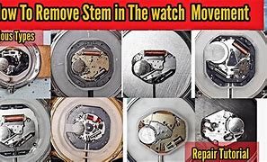 Image result for Pagol Watch Movement Stem Replacement