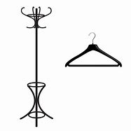 Image result for Black and White Clip Art of Coat Hook