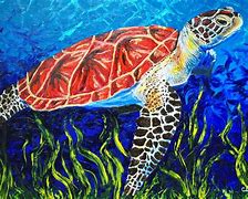 Image result for Sea Turtle Painting