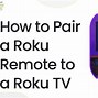 Image result for Pair Roku Remote