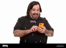 Image result for Fat Guy Looking at Phone Meme