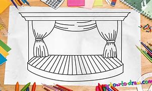 Image result for Stage Drawing Easy