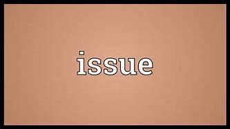Image result for The Issue