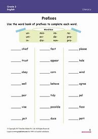 Image result for Prefix Un Words Worksheets