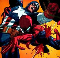 Image result for Spider-Man and Captain America