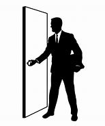 Image result for Draw Someone Opening a Door