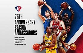 Image result for NBA 75th Anniversary Celebration