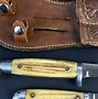 Image result for Vintage Red Handle Canadian Style Hunting Knife