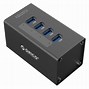 Image result for 4-Port USB Hub with Power Adapter