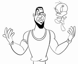 Image result for Basketball Coloring Pages LeBron