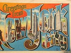 Image result for New York City Postcard