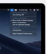 Image result for AirPlay Icon MacBook Pro