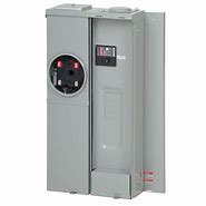 Image result for 200 Amp Breaker Box with Meter