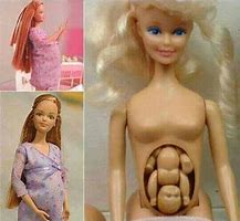 Image result for Pregnant Barbie Meme