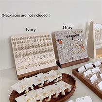 Image result for Wooden Earring Displays