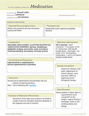 Image result for Ceftriaxone Medication Template