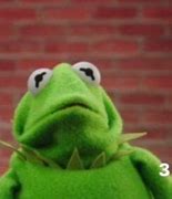 Image result for Kermit the Frog Scrunched Funny Face