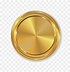 Image result for Gold Circle Button