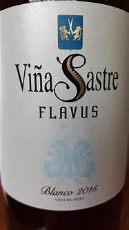 Image result for Vina Sastre Sastre Flavus Blanco