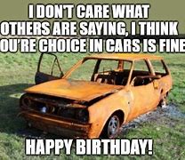 Image result for Car Birthday Meme