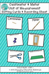 Image result for Measuring in Centimeters and Meters