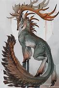 Image result for Drawings of Mythical Animals