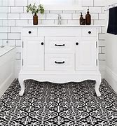 Image result for Black and White Stick On Tiles