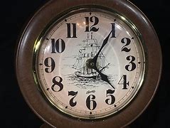 Image result for Schooner Wall Clock