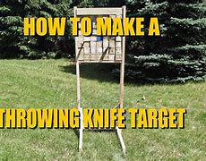 Image result for Knife Throwing Target Kids