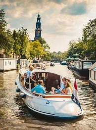 Image result for Amsterdam Canal Boats