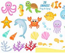 Image result for Cute Under the Sea Clip Art