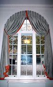 Image result for half moon windows curtain