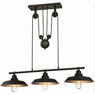 Image result for Pulley Ceiling Light Fixtures