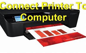 Image result for Hook Printer to Computer