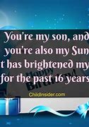 Image result for 16th Birthday Wishes for Son