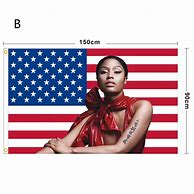Image result for Nicki Minaj American Flag Tapestry