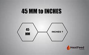 Image result for 45Mm in Inches