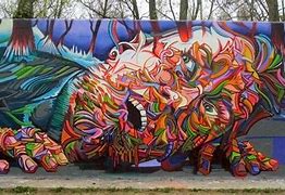 Image result for Trippy Graffiti
